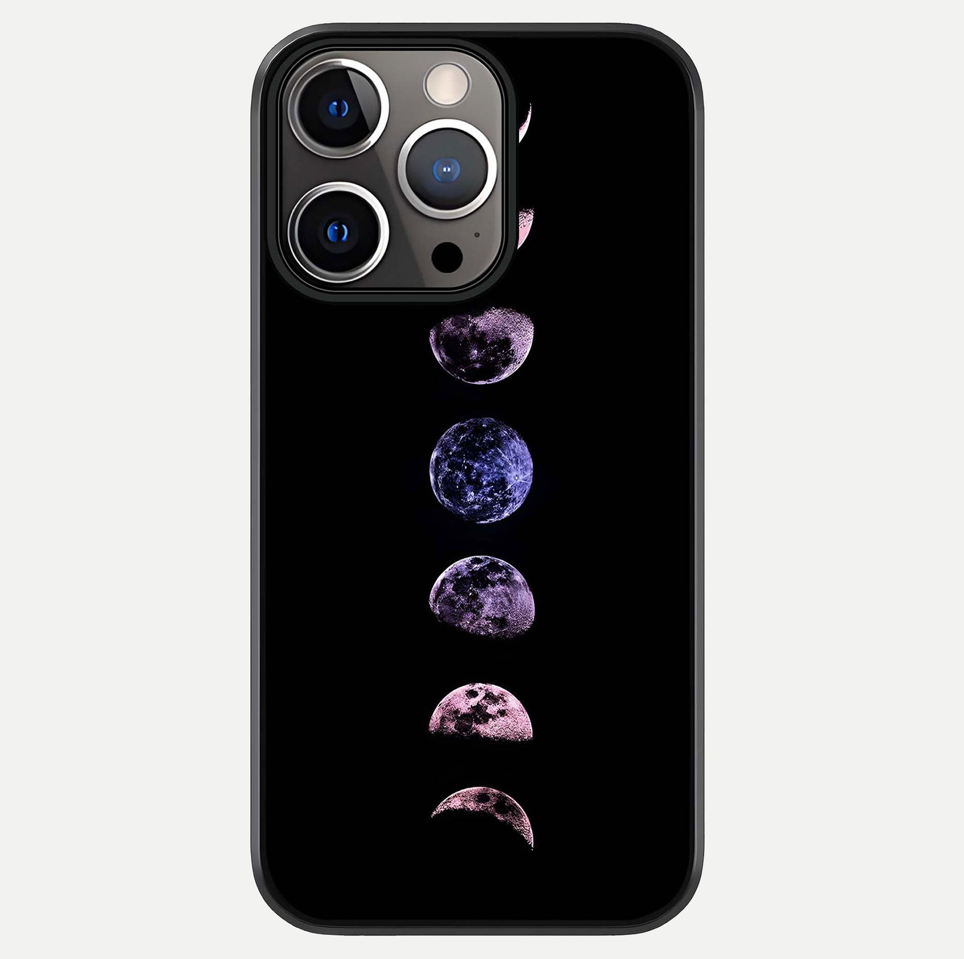 Crimson All Planets Glass Case For iPhone 13 Pro by Custom World
