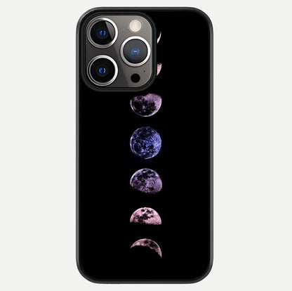 Crimson All Planets Glass Case For iPhone 13 Pro by Custom World