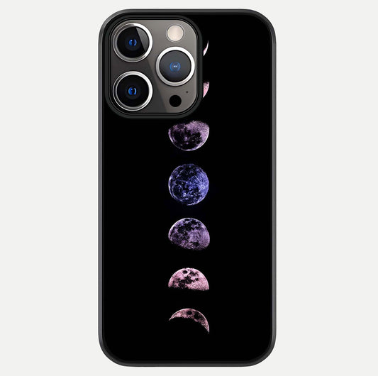 Crimson All Planets Glass Case For iPhone 13 Pro by Custom World