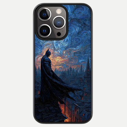 Dark Knight Dusk Glass Case For iPhone 13 Pro by Custom World