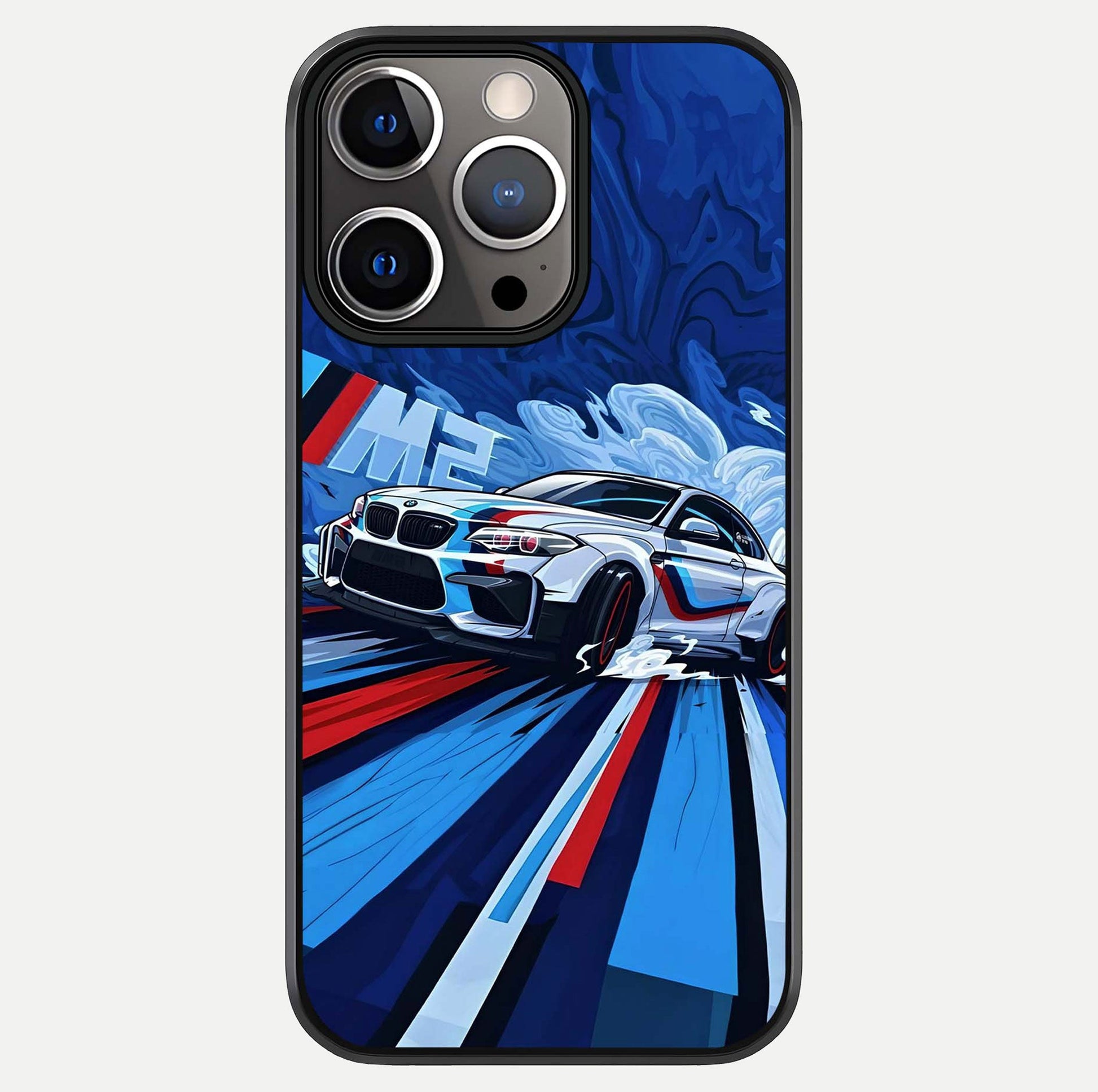 Drift Power Rush Glass Case For iPhone 13 Pro by Custom World