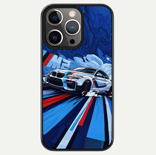 Drift Power Rush Glass Case For iPhone 13 Pro by Custom World