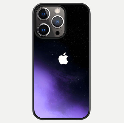 Galaxy Apple Aura Glass Case For iPhone 13 Pro by Custom World