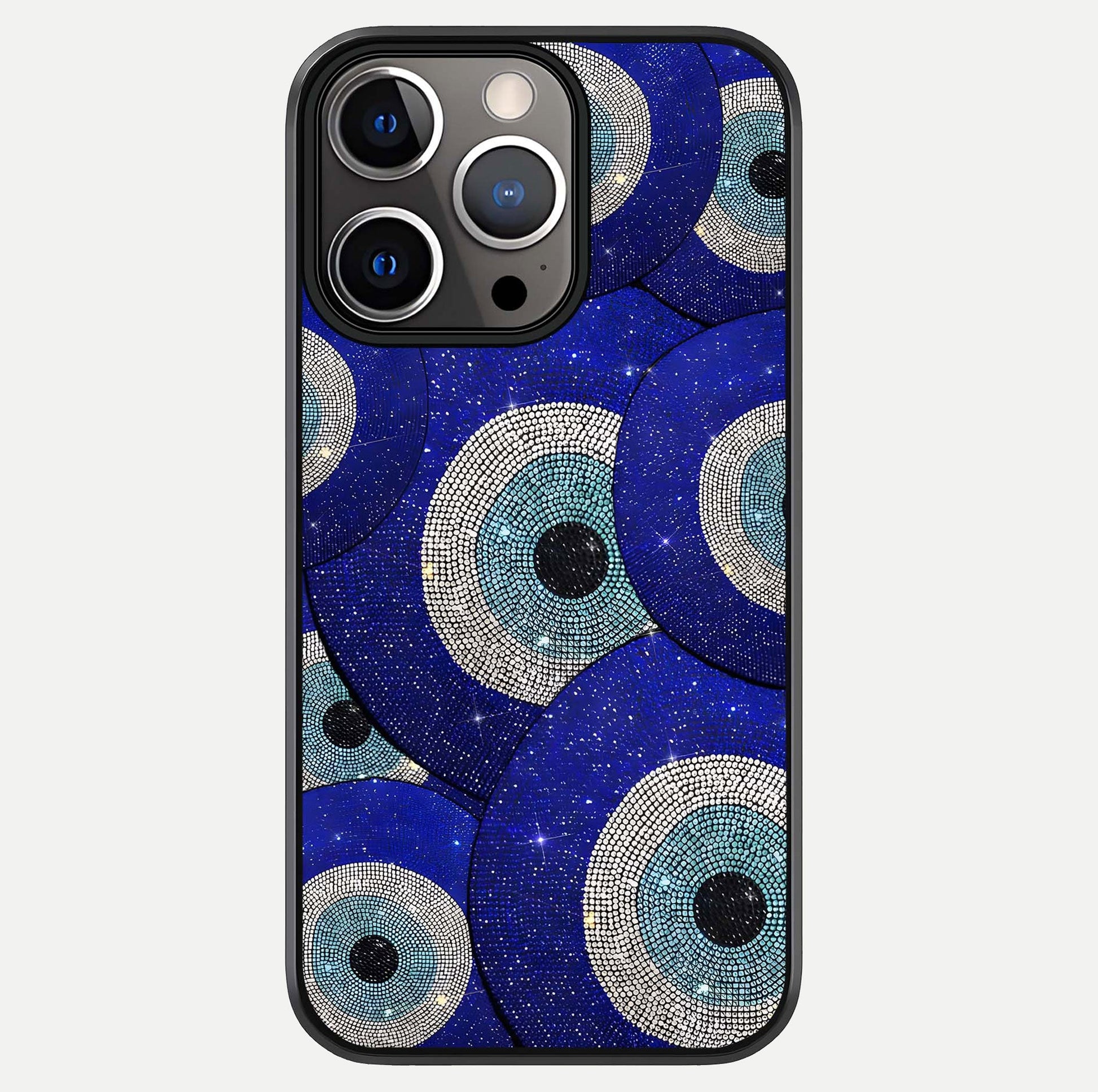 Galaxy Eye Flow Glass Case For iPhone 13 Pro by Custom World