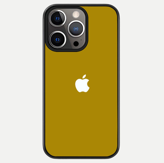 Golden Luxe Aura Glass Case For iPhone 13 Pro by Custom World