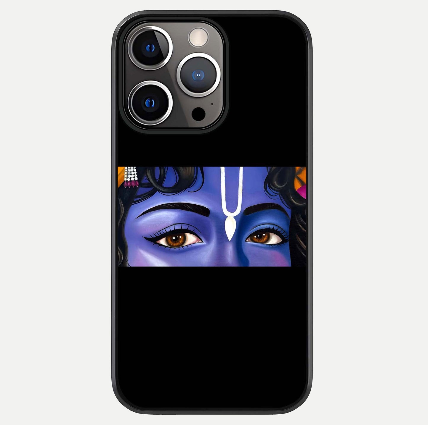 Krishna Eye Glass Case For iPhone 13 Pro by Custom World