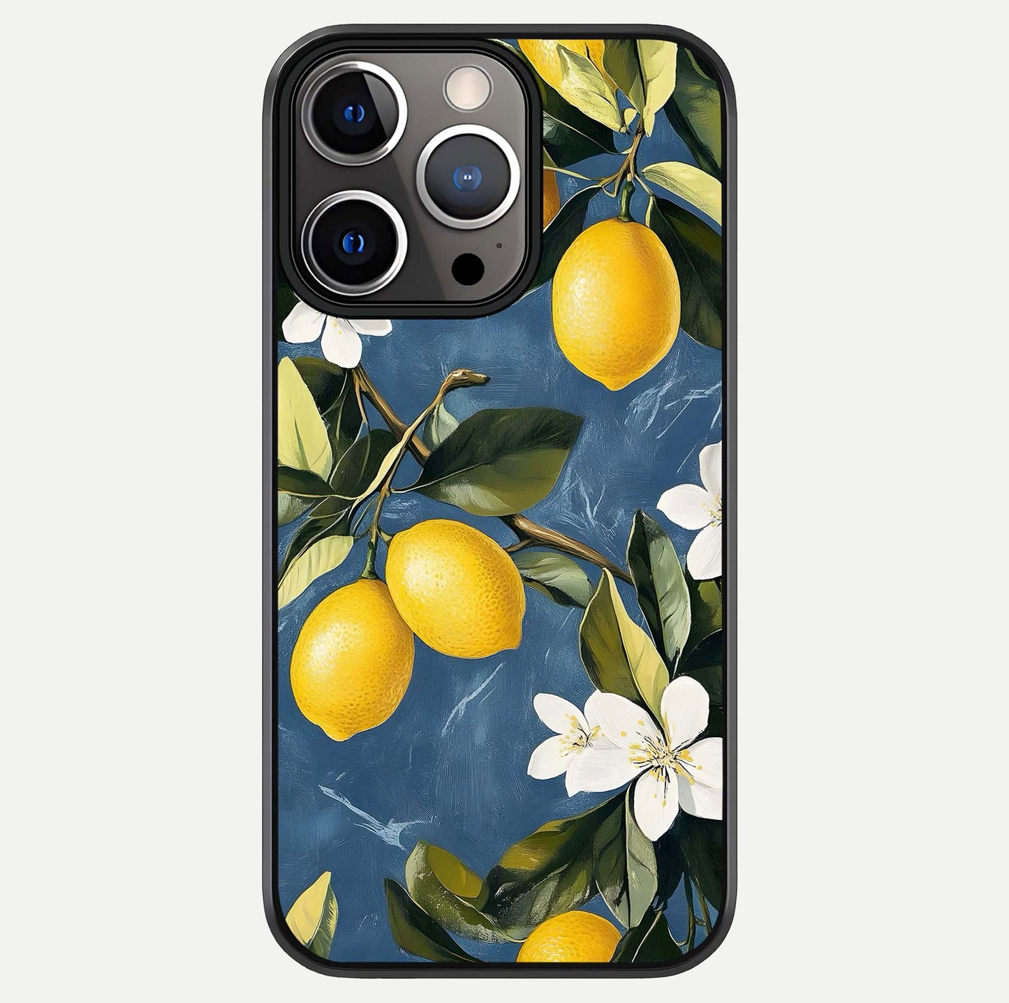 Lemon Dream Garden Glass Case For iPhone 13 Pro by Custom World