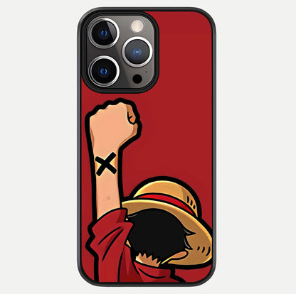 Luffy X Spirit Glass Case For iPhone 13 Pro by Custom World