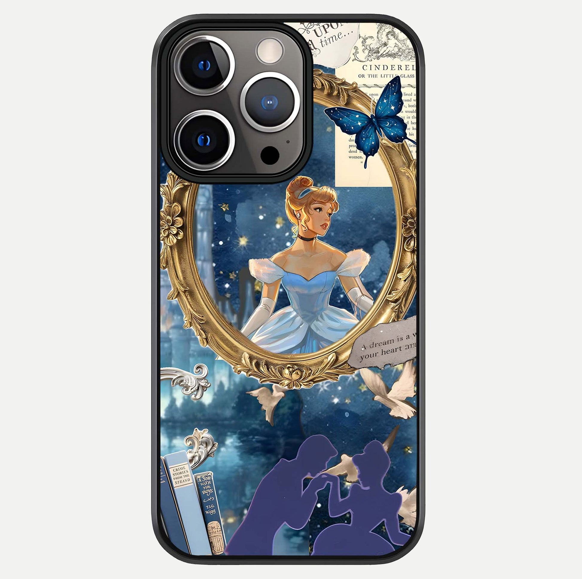 Midnight Queen Glass Case For iPhone 13 Pro by Custom World