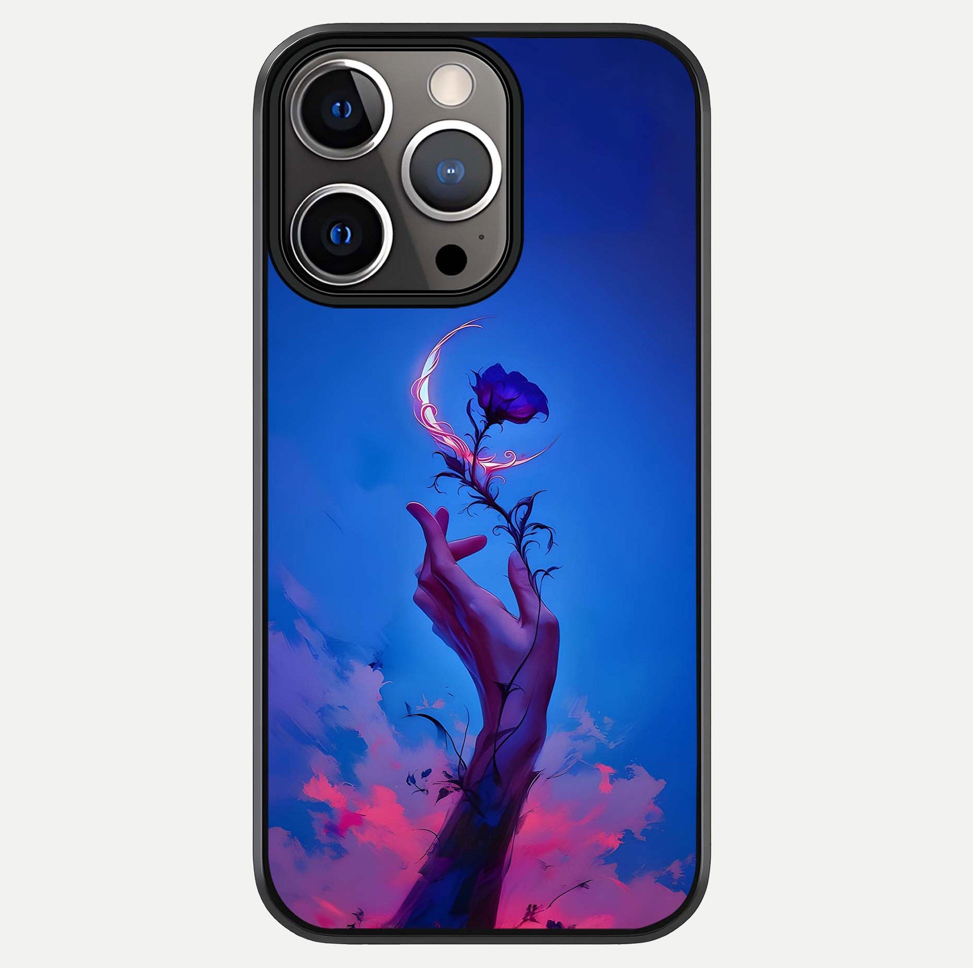 Mystic Hand Glass Case For iPhone 13 Pro by Custom World