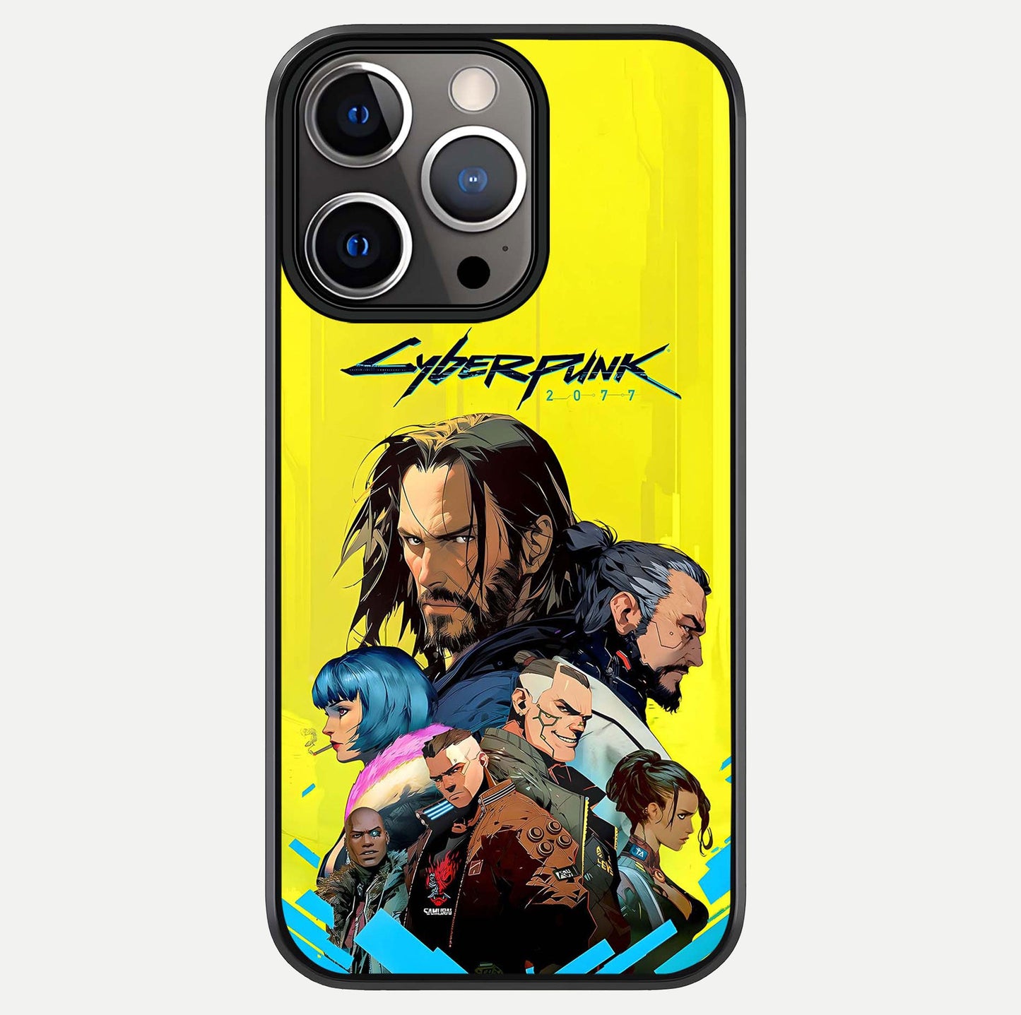 Neon Rebel Genesis Glass Case For iPhone 13 Pro by Custom World