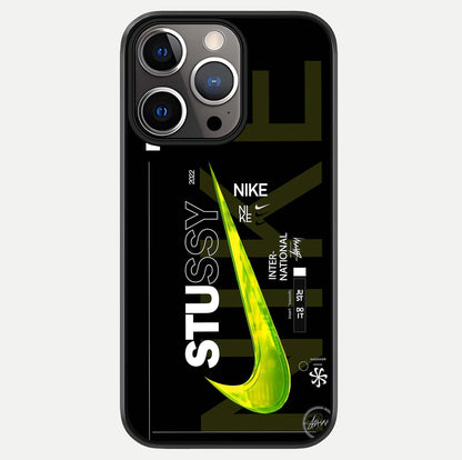 Neon Street Edition Glass Case For iPhone 13 Pro by Custom World