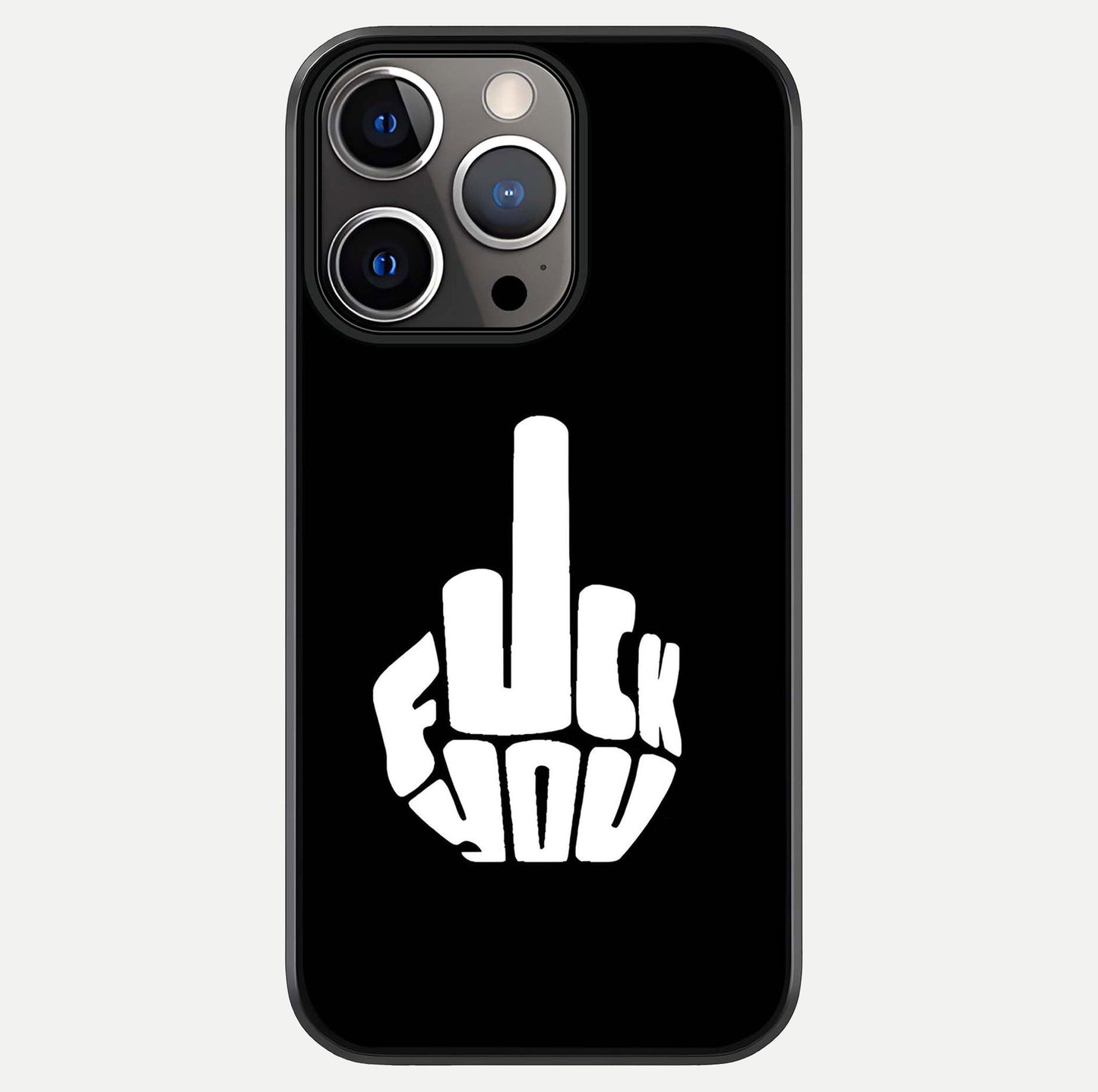 Rebel Mode On Glass Case For iPhone 13 Pro by Custom World