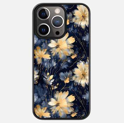 Royal Petal Dream Glass Case For iPhone 13 Pro by Custom World