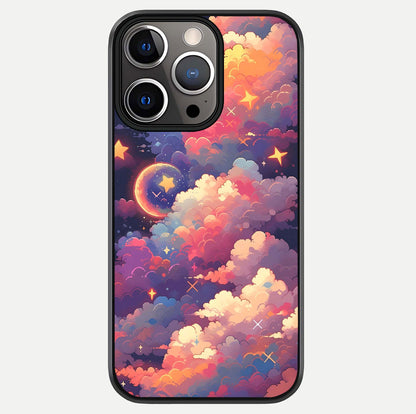 Starlit Dream Clouds Glass Case For iPhone 13 Pro by Custom World