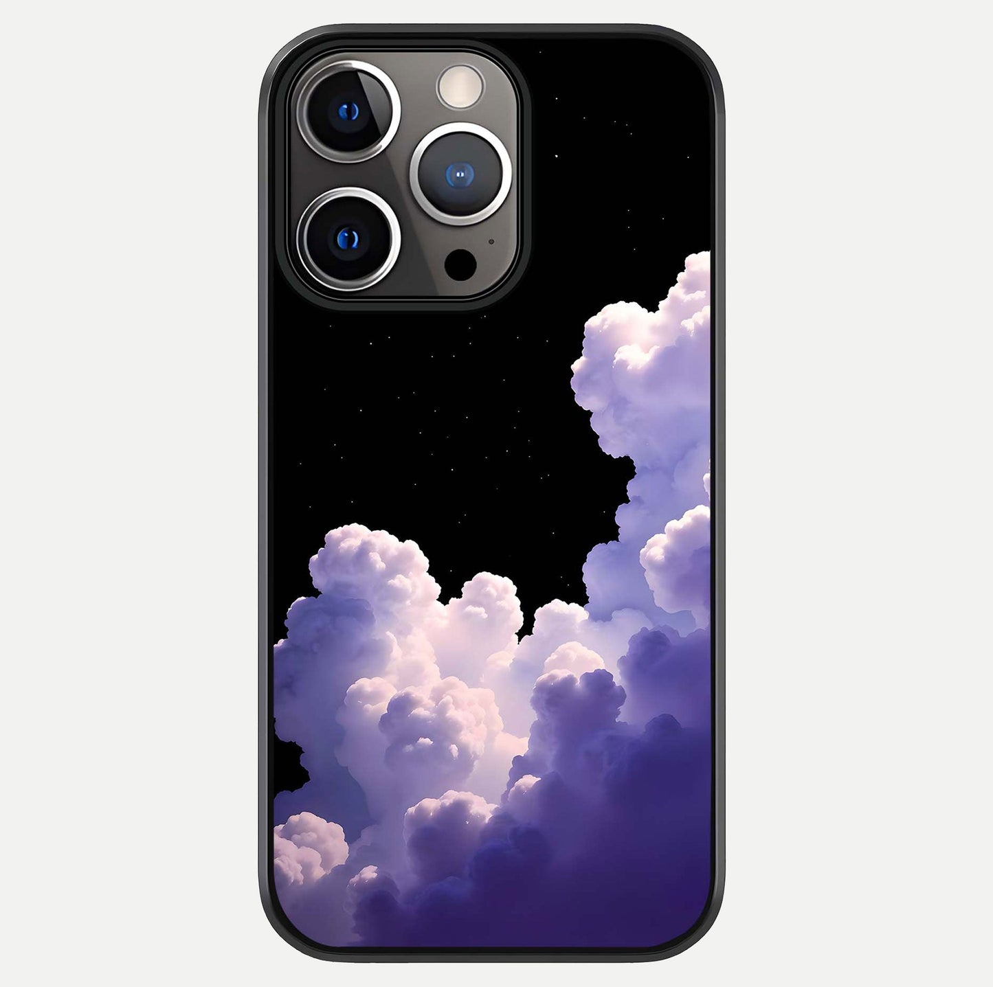 Starlit Night Whispers Glass Case For iPhone 13 Pro by Custom World