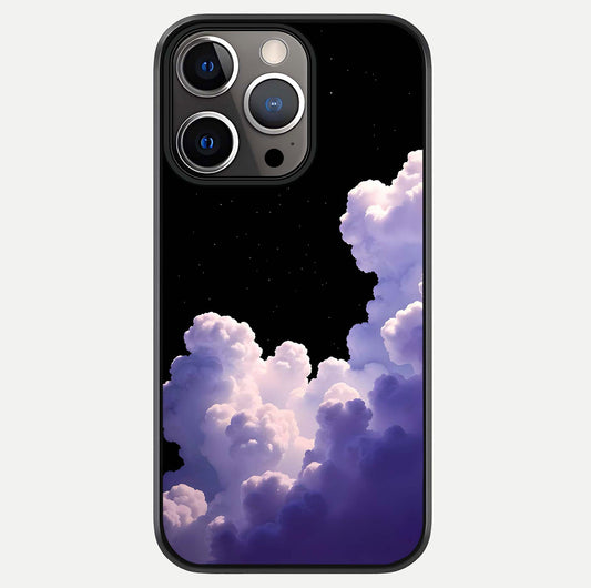 Starlit Night Whispers Glass Case For iPhone 13 Pro by Custom World