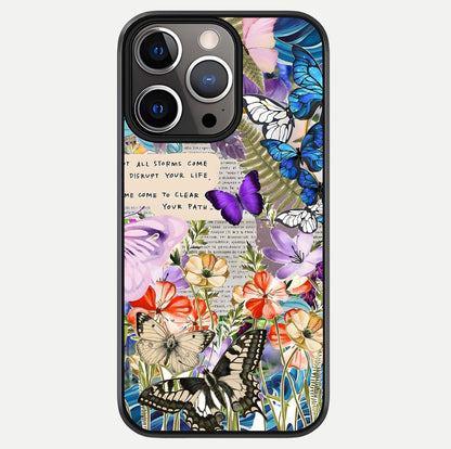 Storm Path Bloom Glass Case For iPhone 13 Pro by Custom World