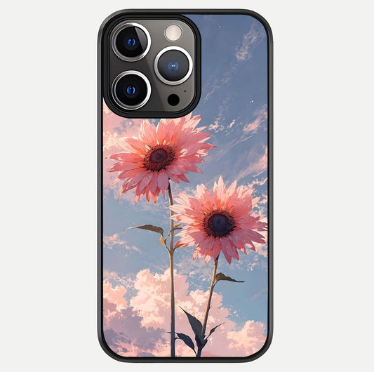 Sunlit Daisy Glow Glass Case For iPhone 13 Pro by Custom World