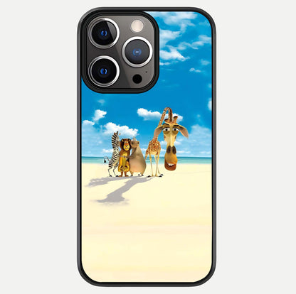 Tropical Fun Squad Glass Case For iPhone 13 Pro by Custom World