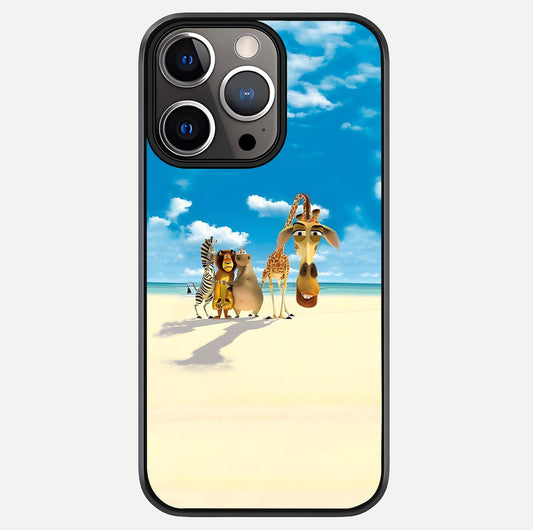 Tropical Fun Squad Glass Case For iPhone 13 Pro by Custom World