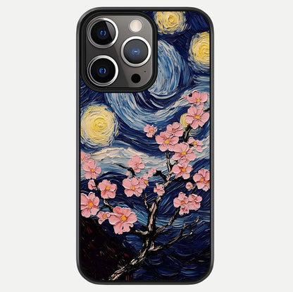 Van Gogh Scenery Glass Case For iPhone 13 Pro by Custom World