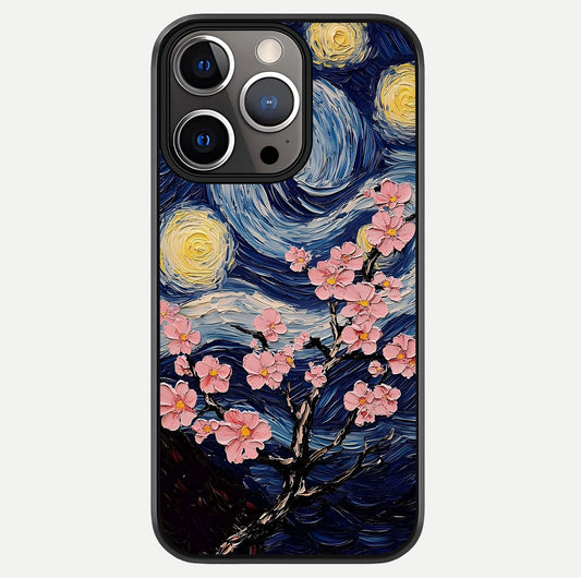 Van Gogh Scenery Glass Case For iPhone 13 Pro by Custom World