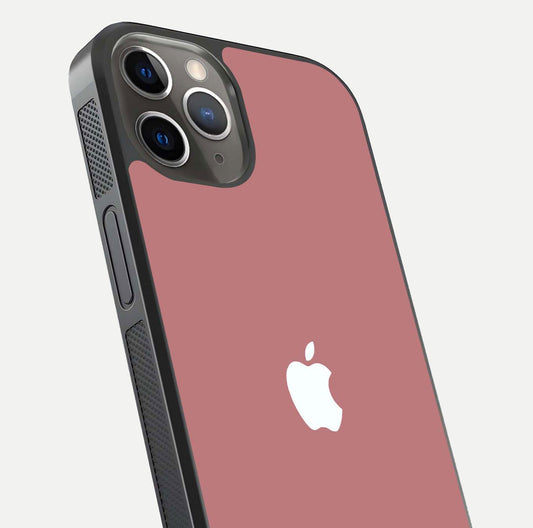 Apple Harmony Glass Case for iPhone 13 Pro close-up shot highlighting gradient tones and glass reflection