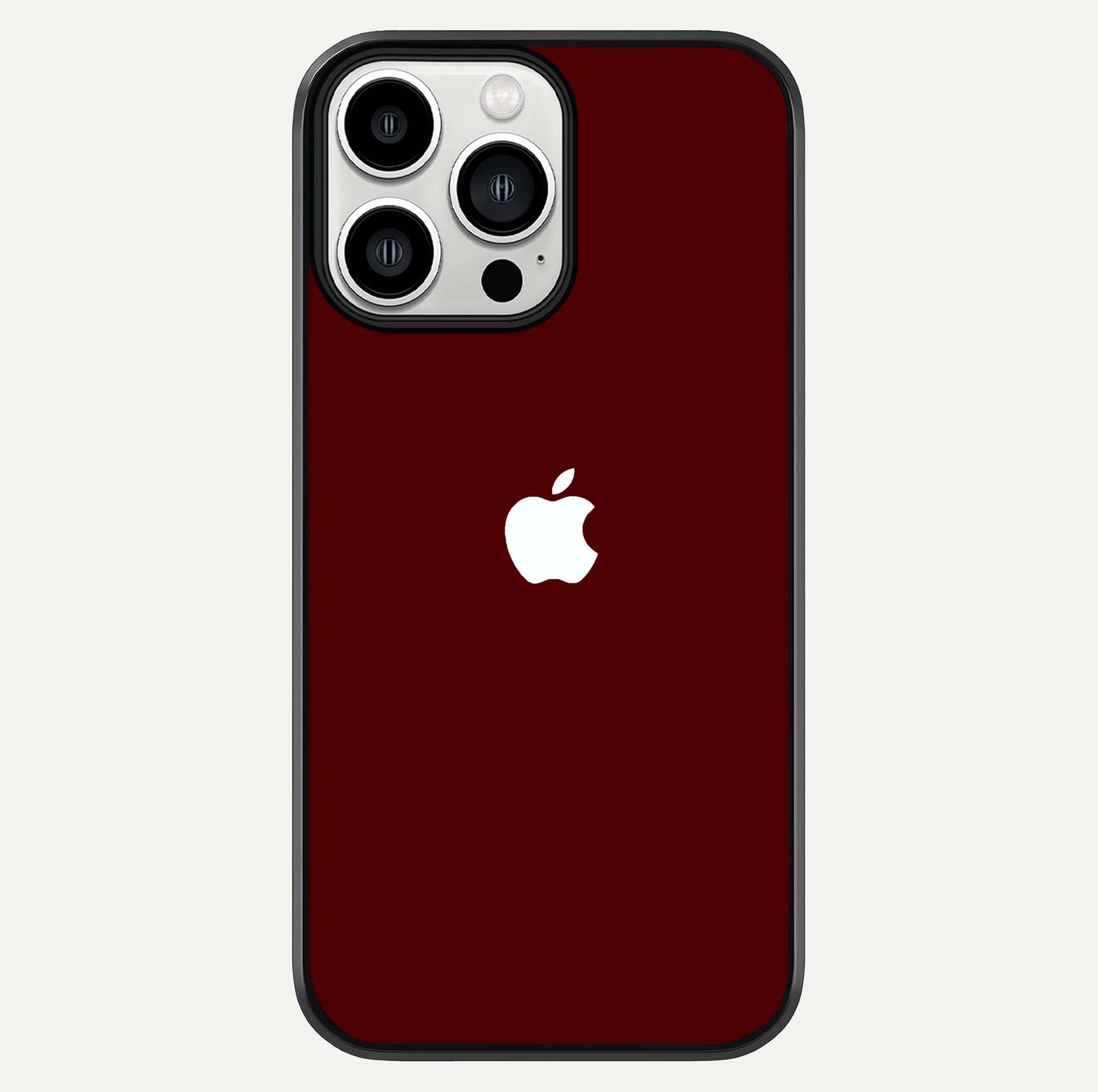 Apple Crimson Core Glass Case For iPhone 13 Pro Max by Custom World