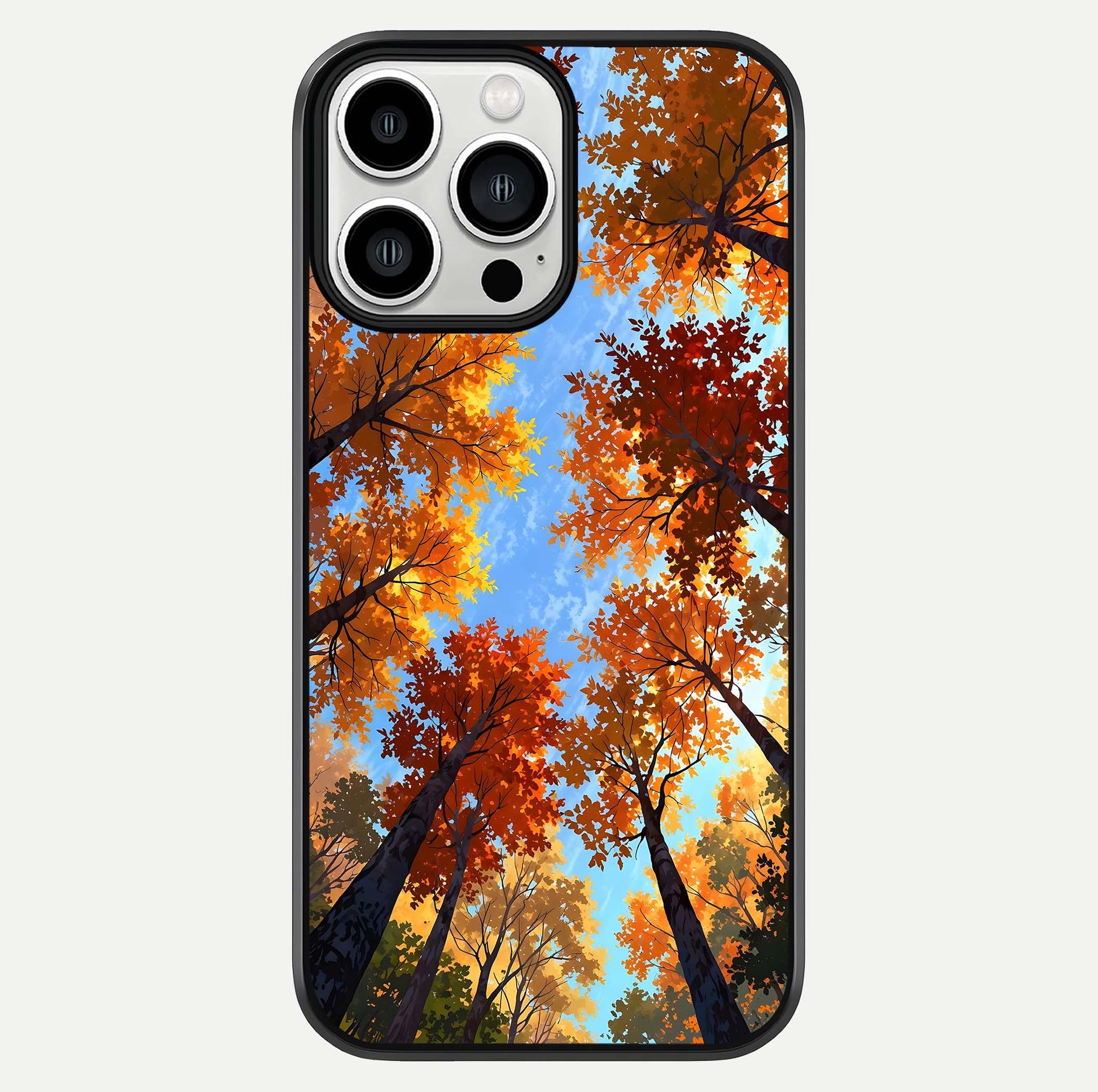 Autumn Sky Rise Glass Case For iPhone 13 Pro Max by Custom World