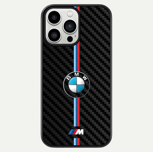 BMW Pattern Glass Case For iPhone 13 Pro Max by Custom World