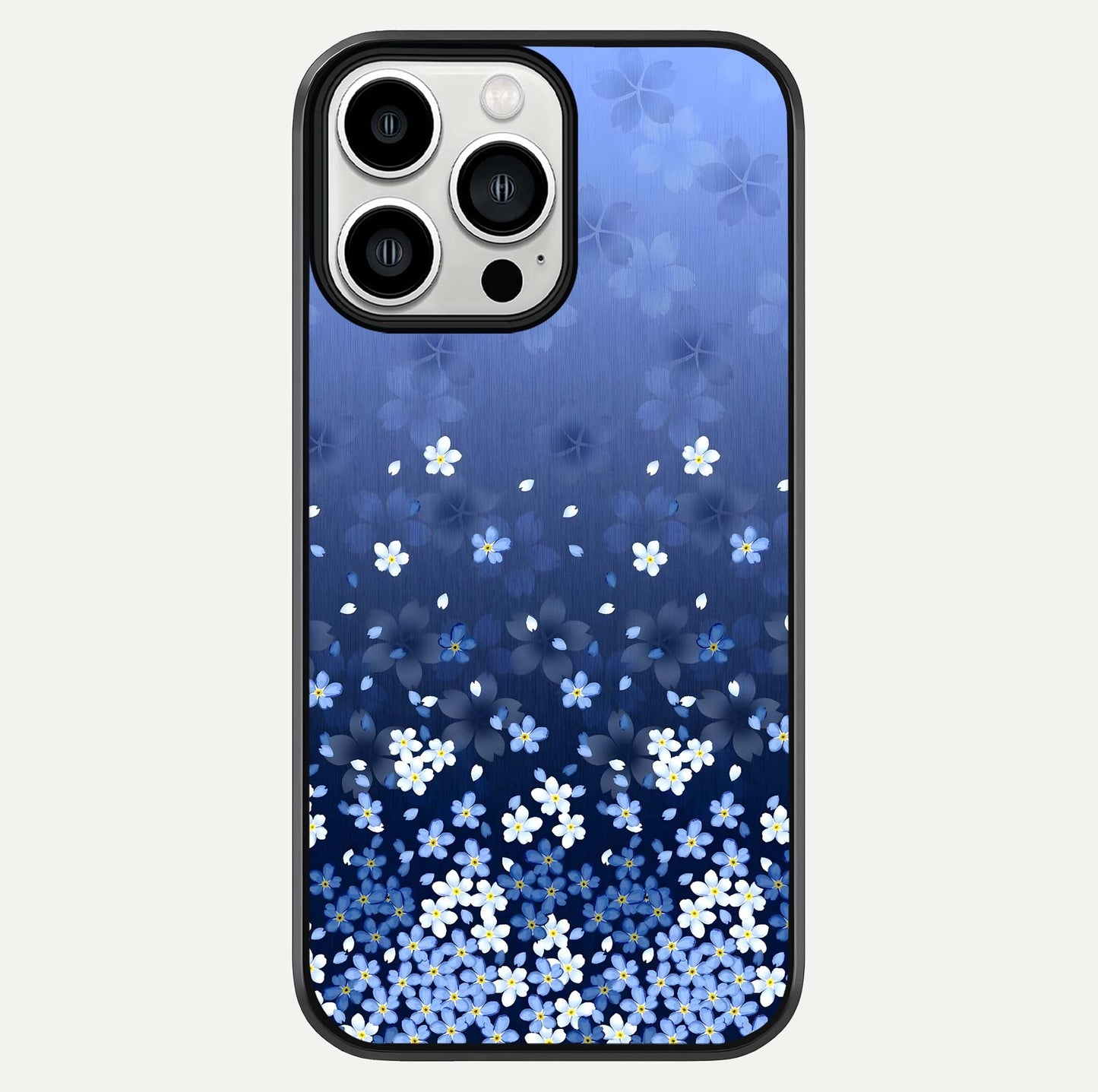 Blue Starry Glass Case For iPhone 13 Pro Max by Custom World