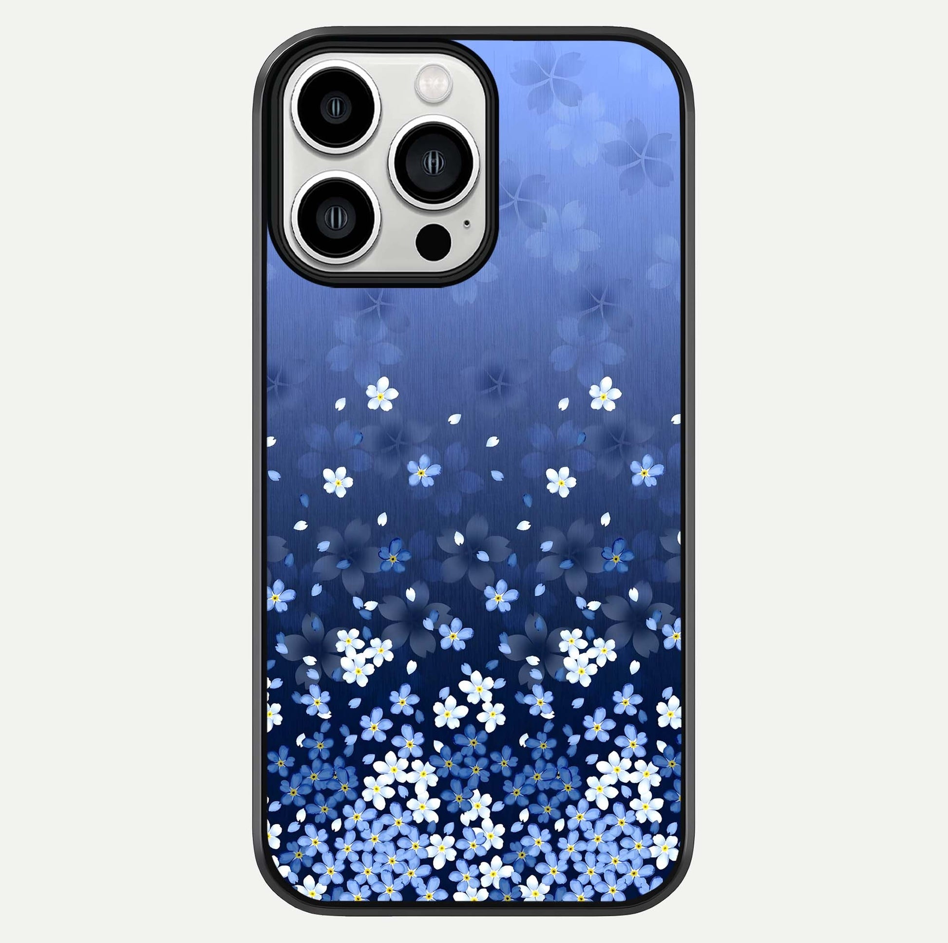 Blue Starry Glass Case For iPhone 13 Pro Max by Custom World