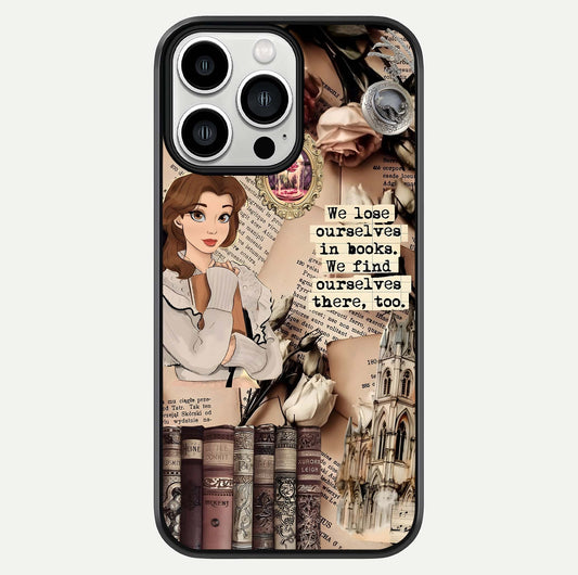Bookish Dream World Glass Case For iPhone 13 Pro Max by Custom World