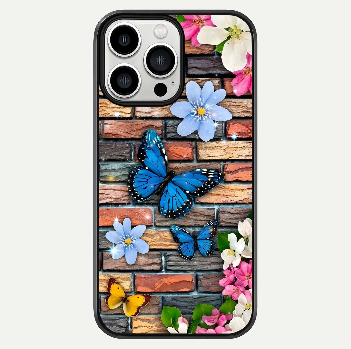 Brick Bloom Flight Glass Case For iPhone 13 Pro Max by Custom World