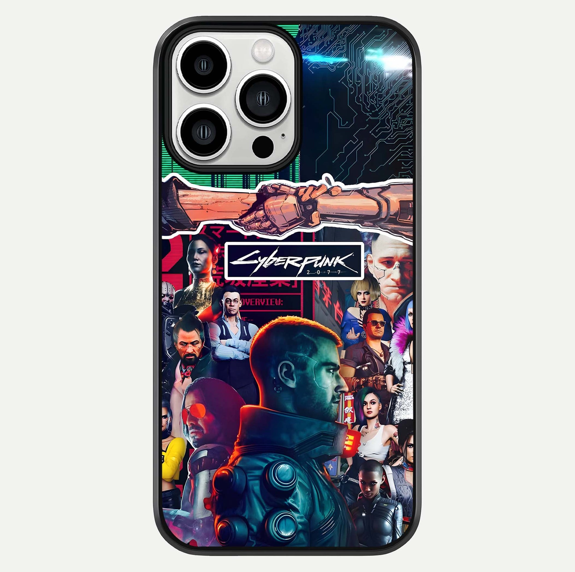 CYBERPUNK Legacy Glass Case For iPhone 13 Pro Max by Custom World