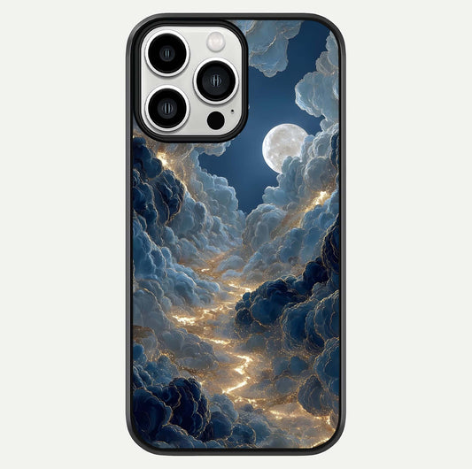 Celestial Cloud Road Glass Case For iPhone 13 Pro Max by Custom World