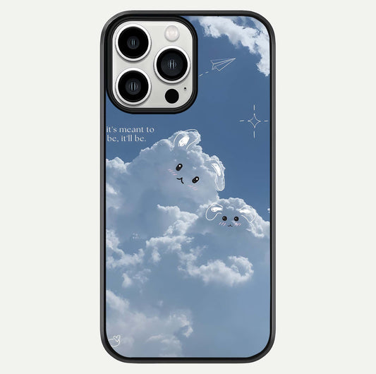 Cloud Bunny Dreams Glass Case For iPhone 13 Pro Max by Custom World