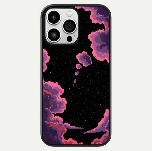Cosmic Cloud Journey Glass Case For iPhone 13 Pro Max by Custom World