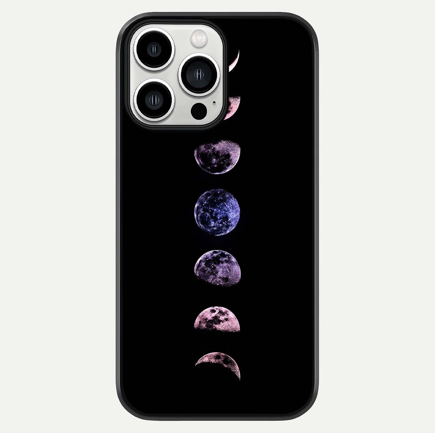 Crimson All Planets Glass Case For iPhone 13 Pro Max by Custom World