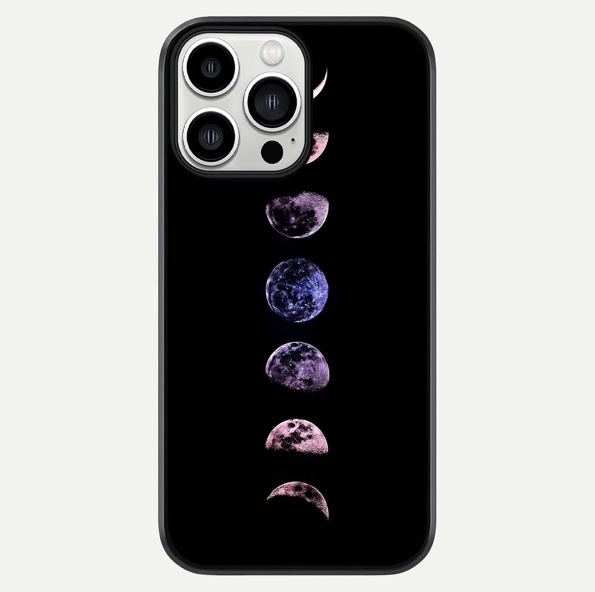 Crimson All Planets Glass Case For iPhone 13 Pro Max by Custom World