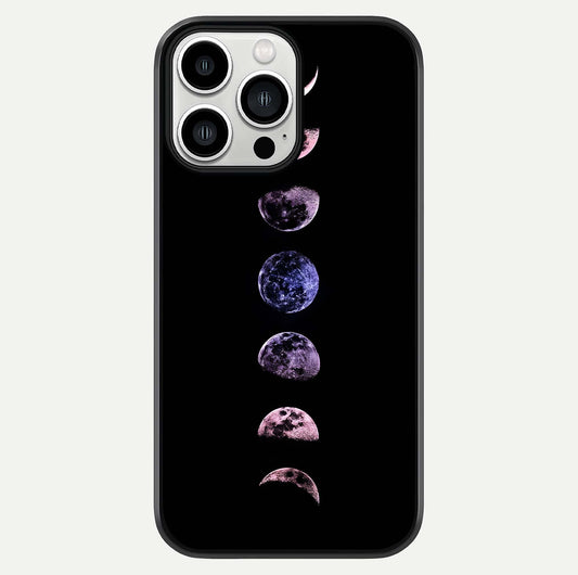 Crimson All Planets Glass Case For iPhone 13 Pro Max by Custom World