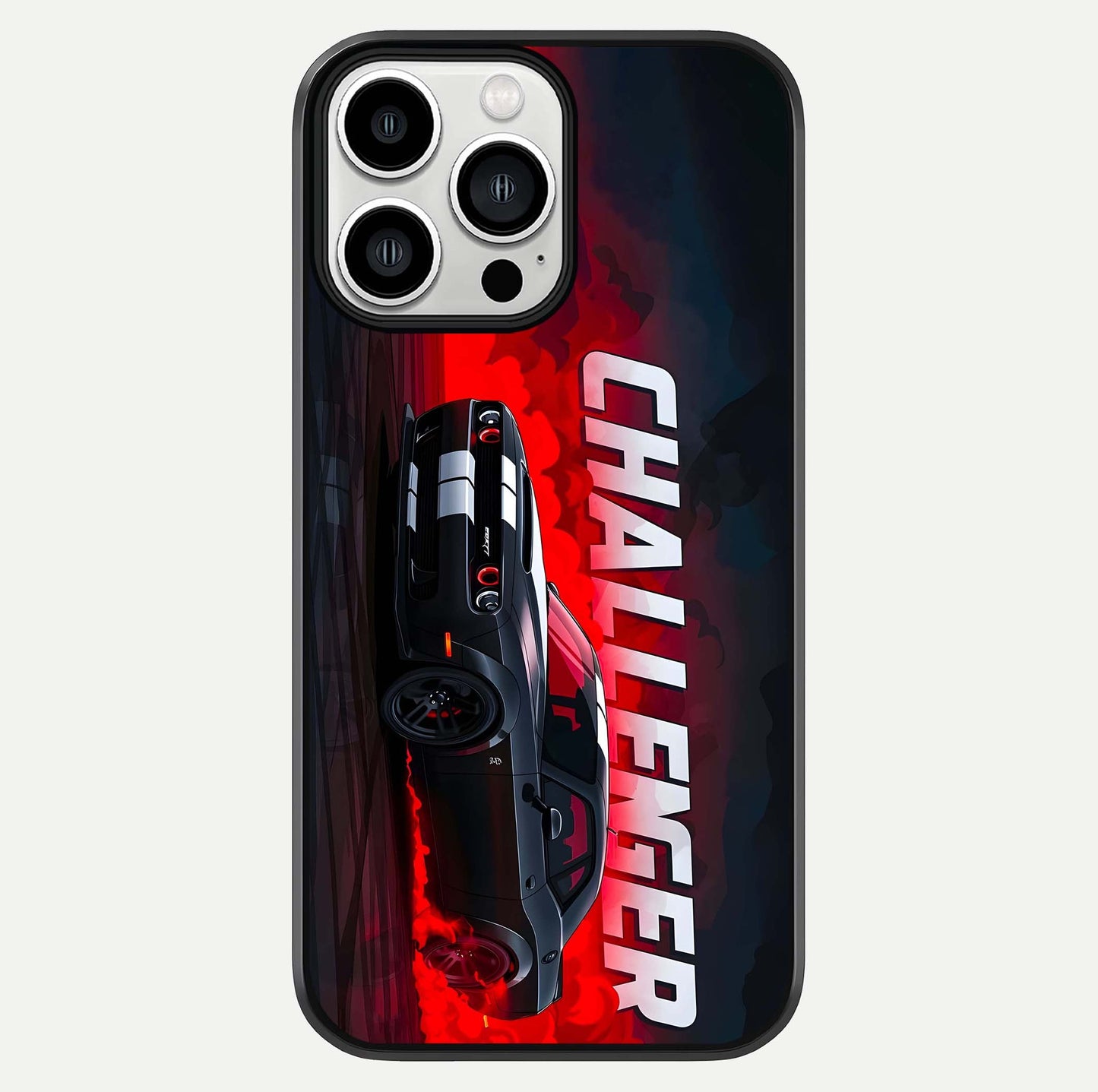 Crimson Challenger Fury Glass Case For iPhone 13 Pro Max by Custom World