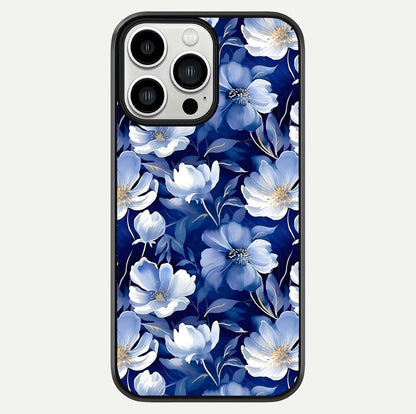 Cute Floral Patterns Glass Case For iPhone 13 Pro Max by Custom World