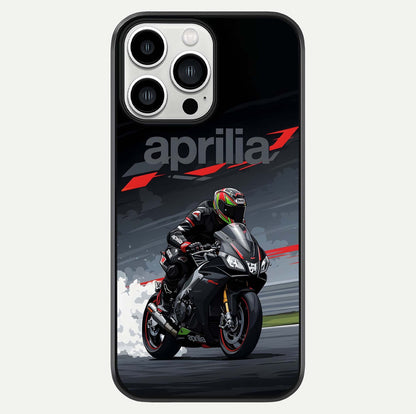 Dark Aprilla Glass Case For iPhone 13 Pro Max by Custom World