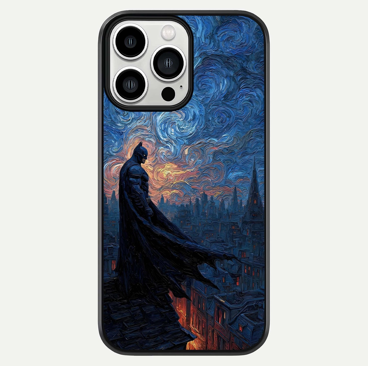 Dark Knight Dusk Glass Case For iPhone 13 Pro Max by Custom World