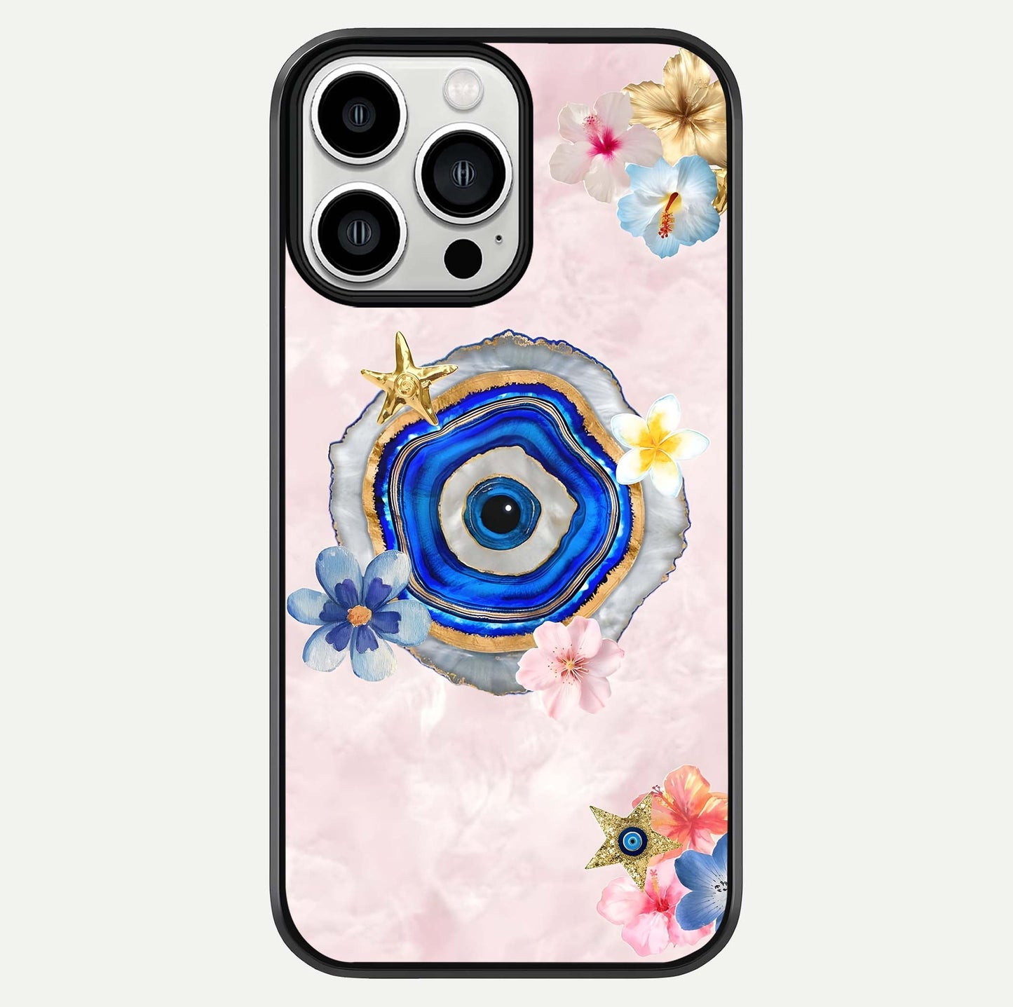 Divine Aura Bloom Glass Case For iPhone 13 Pro Max by Custom World