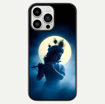 Divine Moon Flute Glass Case For iPhone 13 Pro Max by Custom World