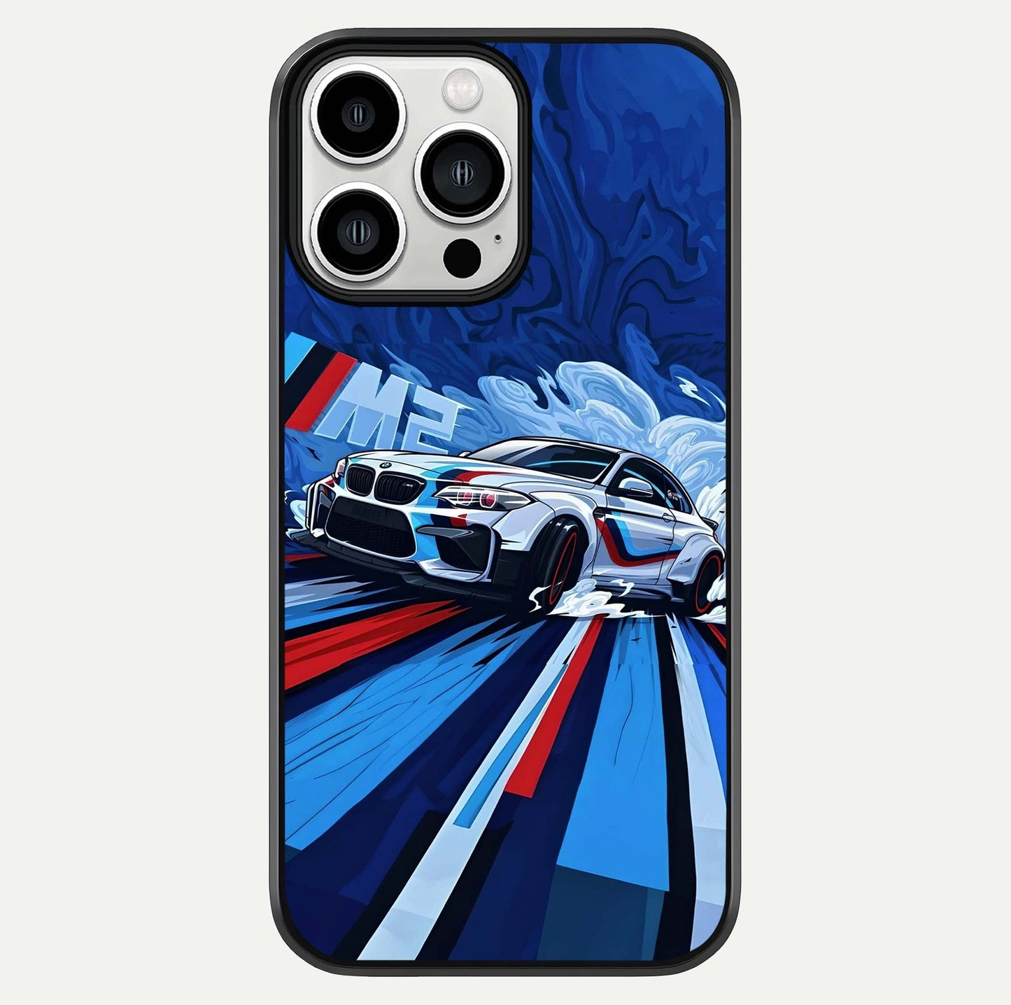Drift Power Rush Glass Case For iPhone 13 Pro Max by Custom World