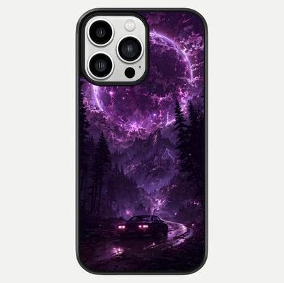Eternal Cosmic Drive Glass Case For iPhone 13 Pro Max by Custom World